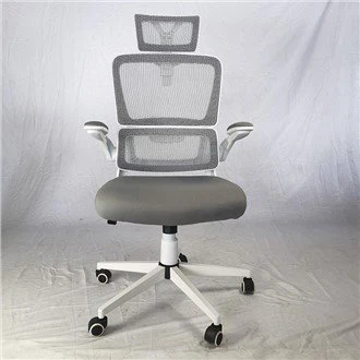 Сітчастий офісний стілець з поперековою підтримкою